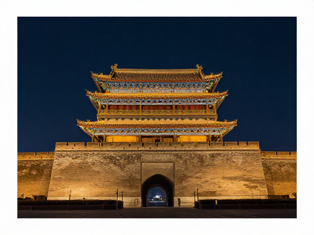 古城墙门楼夜景绝美!文旅宣传海报创意灵感大赏