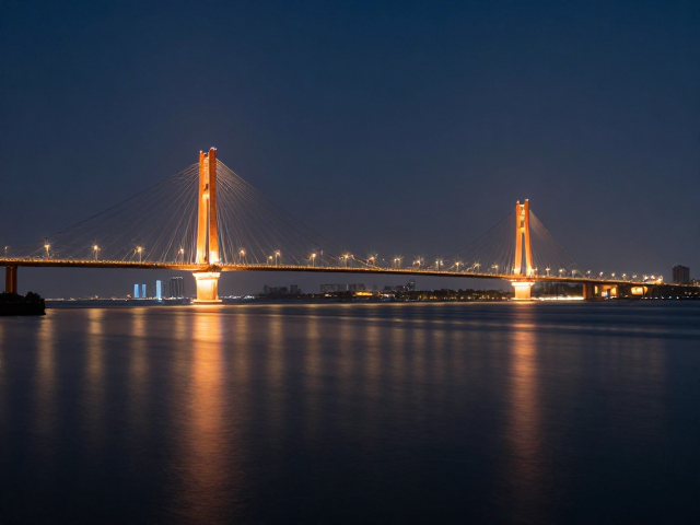 长曝光拍跨江大桥夜景，江边绝美光影捕捉技巧