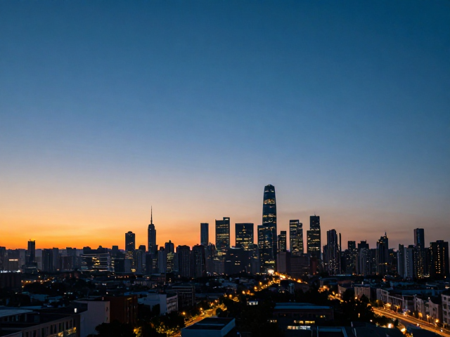 暮色夜景城市天际线RAW格式拍摄技巧与参数详解