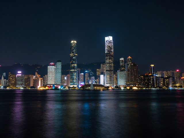 包围曝光技法，定格海岸夜景，打造城市形象宣传大片