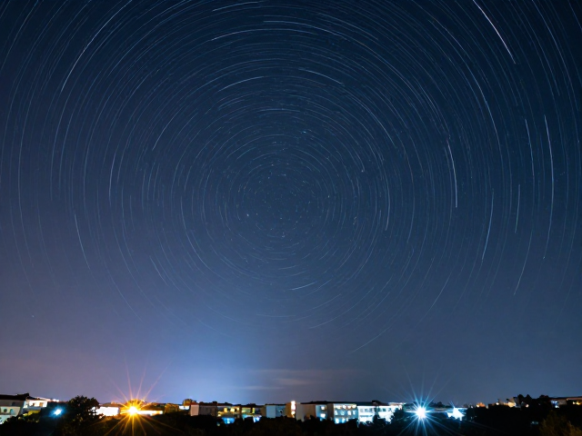 B门长曝与星空轨迹的动态捕捉