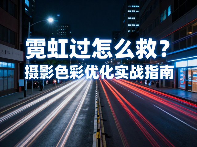 霓虹过曝怎么救？车流光轨摄影色彩优化实战指南
