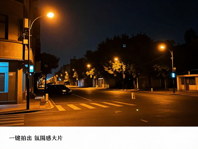 手机调色教程，点击暖橙街灯测光，一键拍出氛围感大片