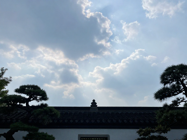 园林场景的构图巧思