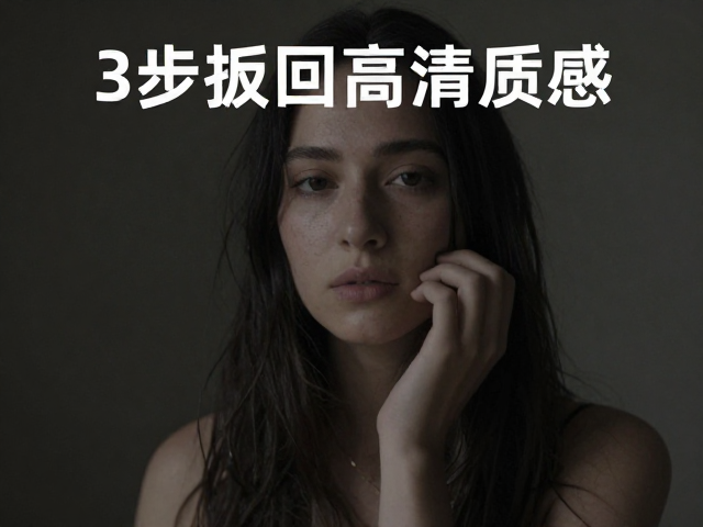 基础影调重塑与边缘保护策略