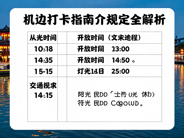 周边配套设施与交通指引