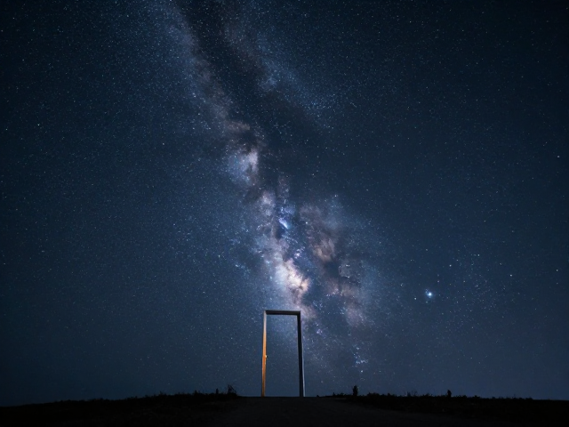 B门数分钟长曝光,广角镜头下的极致星空与夜景拍摄技巧