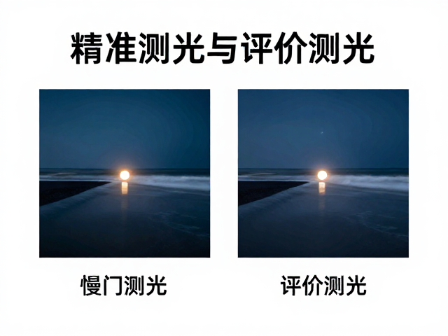 长曝光中的对焦与防抖设置
