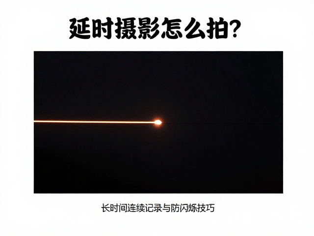 曝光控制与防闪烁技巧