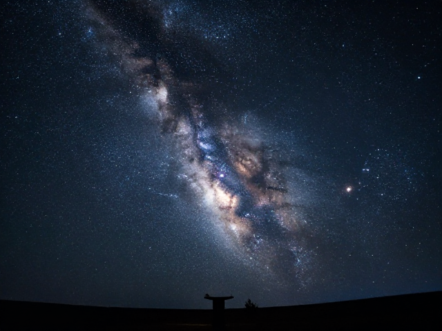 星空银河的曝光参数与对焦技巧