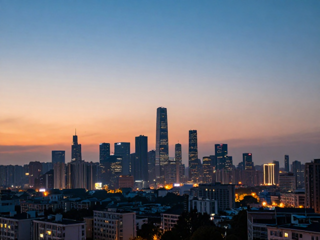 晨昏夜景白平衡微调技巧,打造高质感城市宣传海报