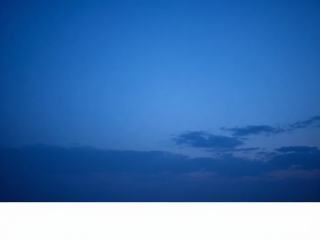 蓝调时刻怎么拍？RAW格式记录绝美夜景，手机也能出大片