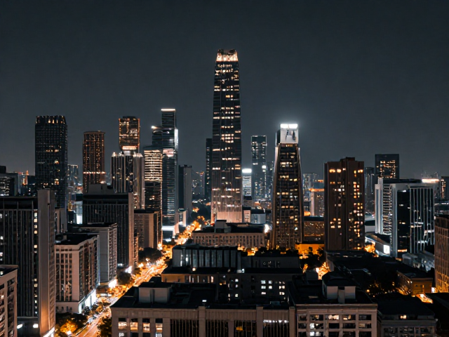 建筑夜景色彩统一，质感优化秘籍，打造高流量视觉大片