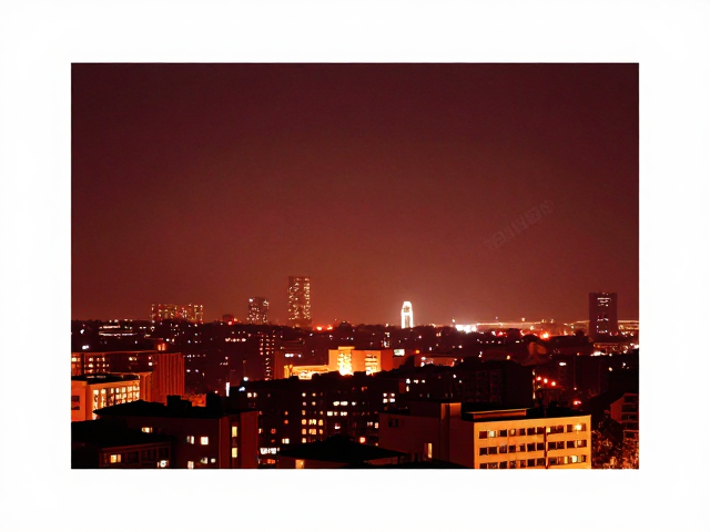 跨年夜景摄影,暖色夜景与中间调加暖红调色技巧