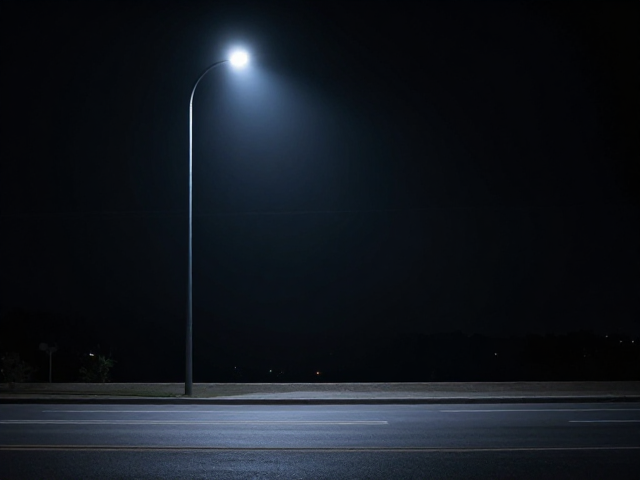长曝光下的简约夜景,街道路灯拍出梦幻光影教程