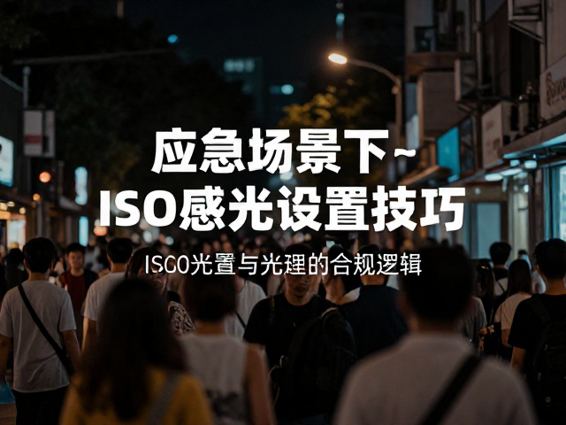 人流夜景拍摄指南,应急场景下ISO感光度设置技巧