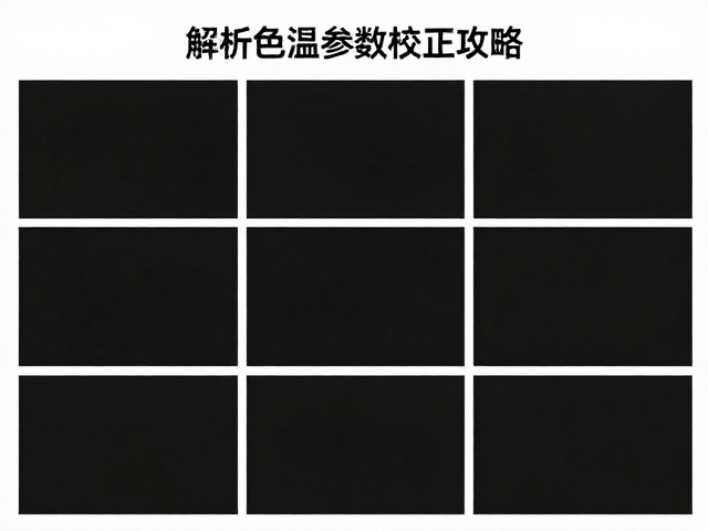 色温参数校正的核心算法逻辑
