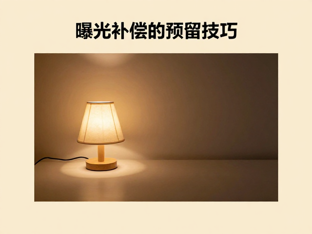 曝光补偿在暖调光影中的应用策略
