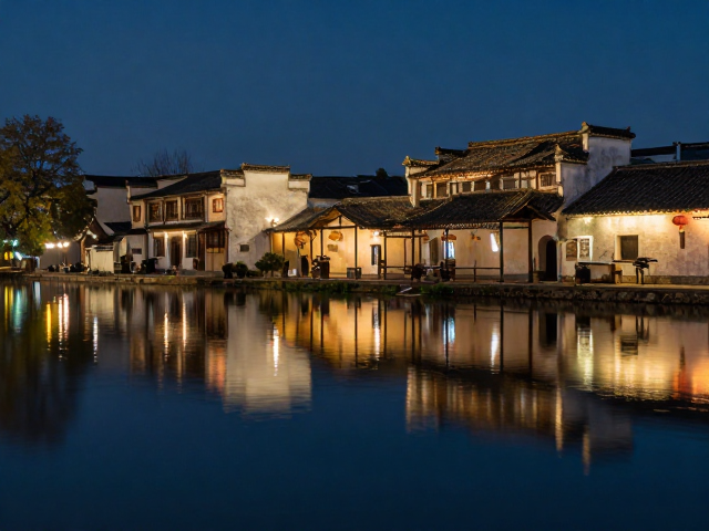 水景与古建的美学呼应与意境营造