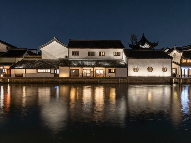 现代照明技术对古建夜景的支撑与呈现
