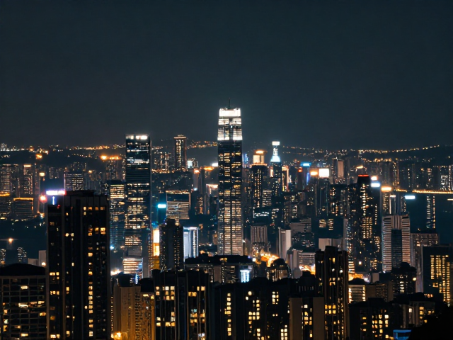 手机长焦拍城市灯光，蓝牙快门定格夜景大片