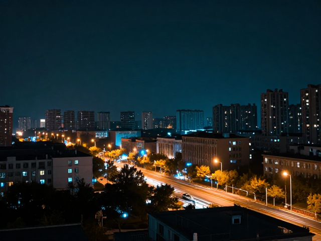 冷色夜景怎么拍？掌握冷暖对比与灯光细节，大片感拉满