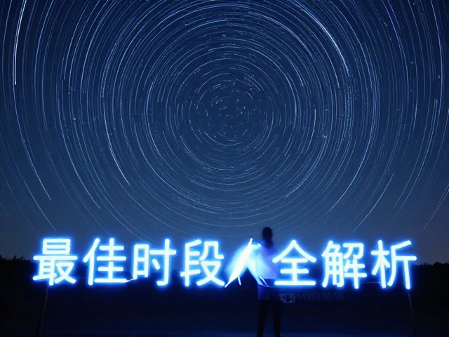 晴天星轨清晰怎么拍？光绘创作最佳时段全解析
