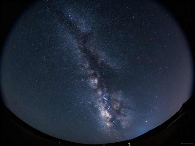 星空摄影必备,鱼眼镜头搭配星芒滤镜,拍出绝美星芒大片