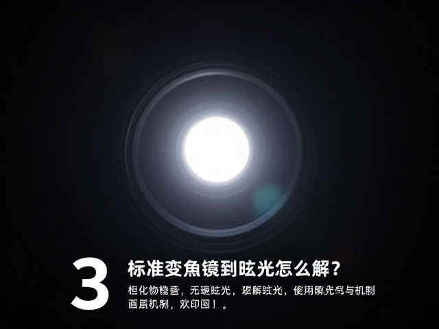 标准变焦镜头强光源下眩光怎么解？3步画面优化指南