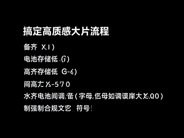 参数设定与后期微调逻辑