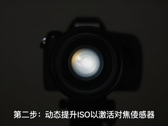 第二步:动态提升ISO以激活对焦传感器