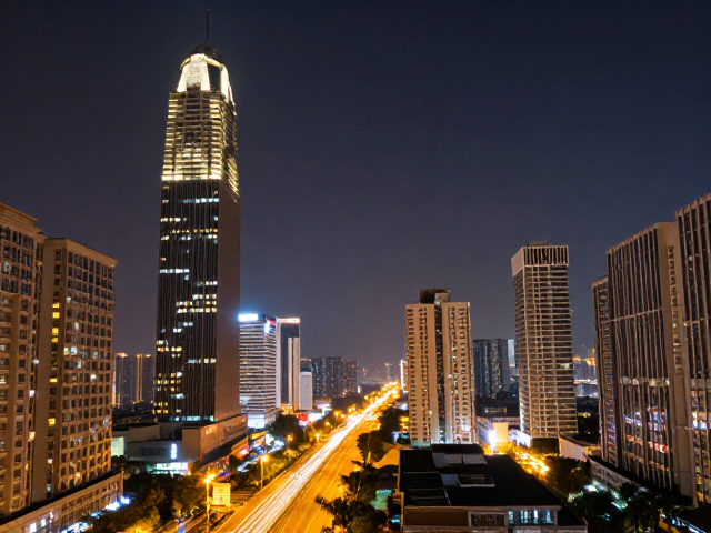 HDR夜景合成案例,高光修复技巧,还原真实光影细节