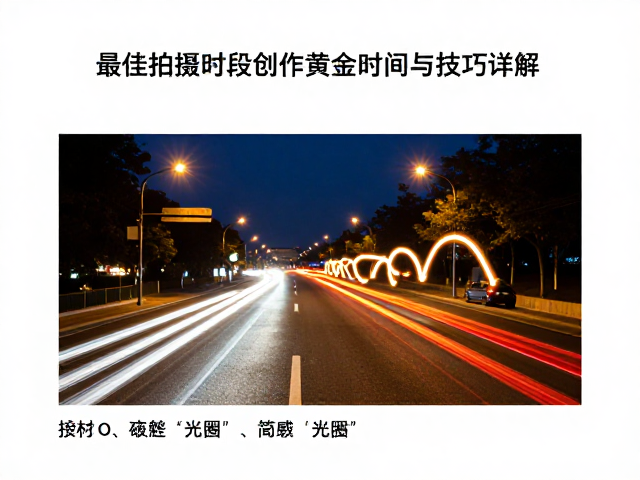 相机设置与光圈快门参数详解