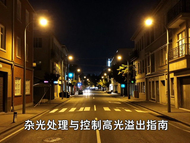 街景灯光拍摄技巧，杂光处理与控制高光溢出指南
