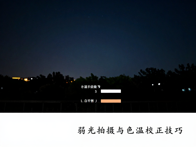色温校正与白平衡的艺术性运用