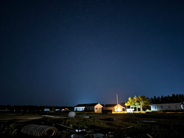 乡村夜景拍摄,包围曝光技法,星空夜晚长曝指南