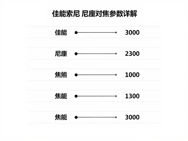 对焦参数详解与实战应用策略