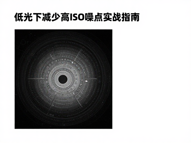 利用RAW格式与软件算法进行降噪处理