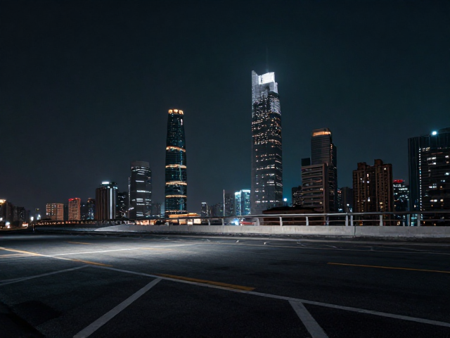 高级冷调夜景摄影,HSL分离色彩调色教程,打造电影感大片