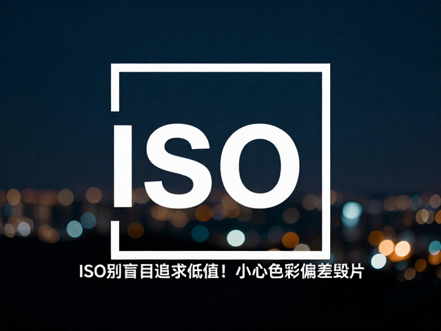 夜景ISO别盲目追求低值!小心色彩偏差毁片