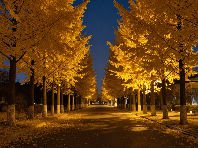 掌握对称平衡,打造季节性夜景画面的极致把控力