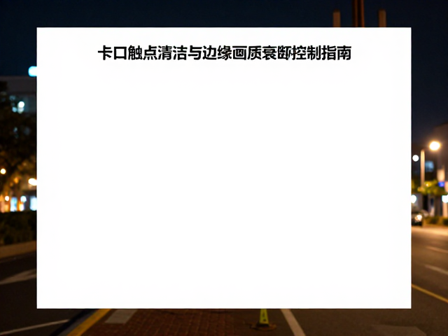 标准化清洁流程与专用工具选择规范