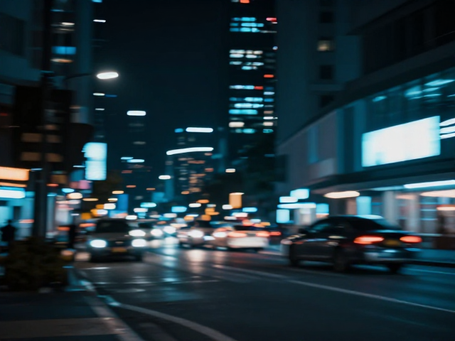 赛博朋克风夜景延时摄影，移动延时拍摄技巧与流量密码