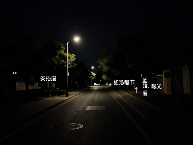 暗光包围曝光保留细节，拍摄不占道实操指南