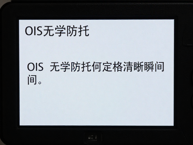 参数设置与曝光控制