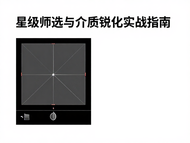介质锐化:还原细节与平衡噪点的底层逻辑