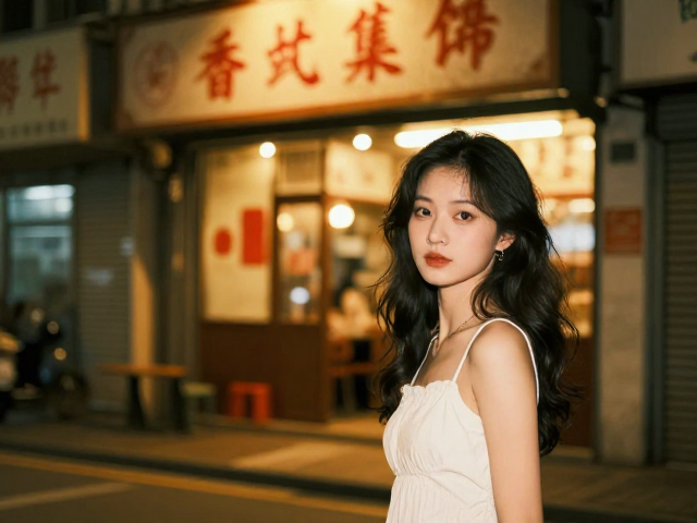 街边店铺机位选择与前景运用
