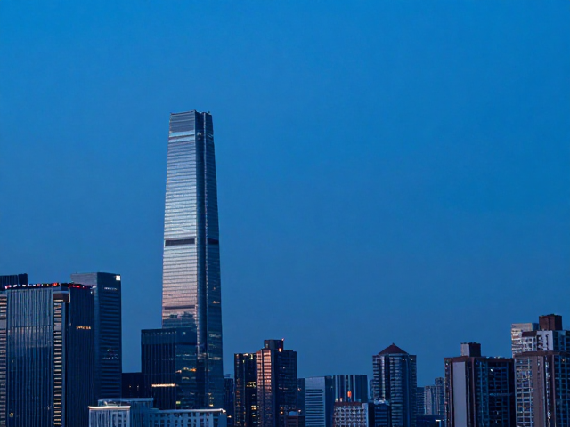 蓝调时刻打卡城市地标,快门线定格绝美夜景大片