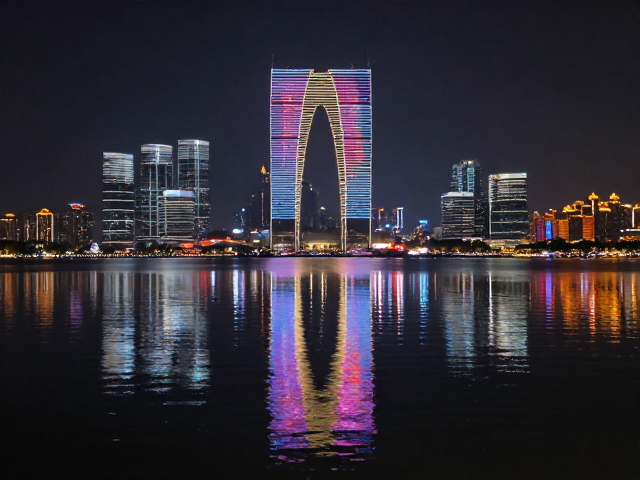水光夜景倒影对称在哪看?节庆灯光秀最佳时段攻略