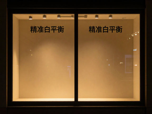 精准白平衡在夜景拍摄与展示中的技术实现